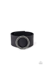 Load image into Gallery viewer, Paparazzi's RING Them In - Black Urban bracelet
