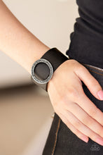 Load image into Gallery viewer, Paparazzi's RING Them In - Black Urban bracelet
