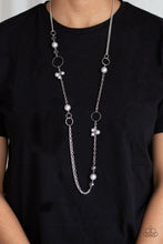 Load image into Gallery viewer, Paparazzi's Pageant Princess - Silver Pearl necklace
