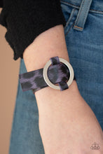 Load image into Gallery viewer, Paparazzi's Jungle Cat Couture - Purple Urban bracelet
