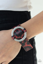 Load image into Gallery viewer, Paparazzi's Jungle Cat Couture - Red Urban bracelet
