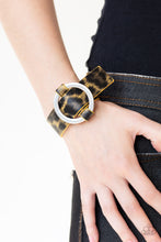 Load image into Gallery viewer, Paparazzi's Jungle Cat Couture - Yellow Urban bracelet
