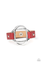 Load image into Gallery viewer, Paparazzi's Nautically Knotted - Red Urban Bracelet
