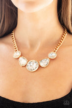Load image into Gallery viewer, Paparazzi's All The World's My Stage - Gold necklace

