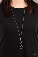 Load image into Gallery viewer, Paparazzi's Shapely Silhouettes - Silver necklace
