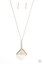 Load image into Gallery viewer, Paparazzi's Beach Beam - Gold Urban necklace
