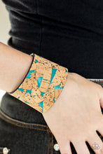 Load image into Gallery viewer, Paparazzi's Cork Congo - Blue Urban bracelet
