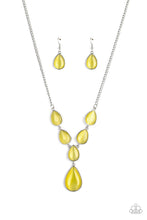 Load image into Gallery viewer, Paparazzi's Dewy Decadence - Yellow necklace
