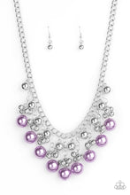 Load image into Gallery viewer, Paparazzi's Pearl Appraisal - Purple Necklace
