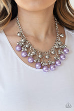 Load image into Gallery viewer, Paparazzi's Pearl Appraisal - Purple Necklace
