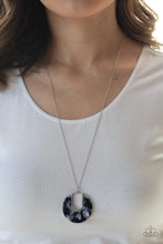 Load image into Gallery viewer, Paparazzi's Setting The Fashion - Blue Acrylic necklace
