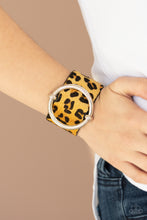 Load image into Gallery viewer, Paparazzi's Asking FUR Trouble - Yellow Urban bracelet
