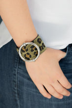 Load image into Gallery viewer, Paparazzi's Asking FUR Trouble - Green Urban bracelet
