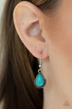 Load image into Gallery viewer, Paparazzi's Stone M - Blue necklace
