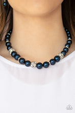 Load image into Gallery viewer, Paparazzi's Rich Girl Refine - Blue Pearl Necklace
