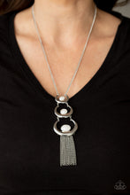 Load image into Gallery viewer, Paparazzi's As MOON As I Can - White necklace
