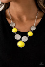 Load image into Gallery viewer, Paparazzi's Bohemian Bombshell - Yellow necklace
