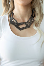 Load image into Gallery viewer, Paparazzi's Break the Mold - Black necklace
