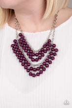 Load image into Gallery viewer, Paparazzi's Bubbly Boardwalk - Purple necklace
