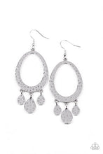 Load image into Gallery viewer, Paparazzi's Taboo Trinket - Silver earrings
