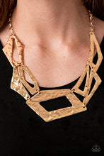 Load image into Gallery viewer, Paparazzi's Break The Mold - Gold necklace
