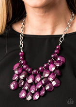Load image into Gallery viewer, Paparazzi's Sorry to Burst Your Bubble - Purple necklace
