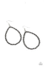 Load image into Gallery viewer, Paparazzi's Galaxy Gardens - Silver earrings
