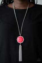 Load image into Gallery viewer, Paparazzi's Prismatically Polygon - Pink necklace
