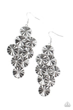 Load image into Gallery viewer, Paparazzi's Star Spangled Shine - Silver earrings

