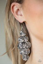 Load image into Gallery viewer, Paparazzi's Star Spangled Shine - Silver earrings
