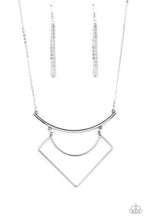 Load image into Gallery viewer, Paparazzi's Egyptian Edge - Silver necklace
