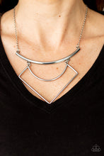 Load image into Gallery viewer, Paparazzi's Egyptian Edge - Silver necklace
