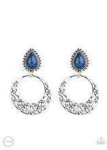 Load image into Gallery viewer, Paparazzi's Exotic Escape - Blue Clip-on earrings
