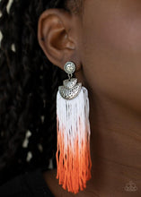 Load image into Gallery viewer, Paparazzi's Dip It Up - Orange earrings
