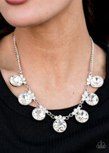 Load image into Gallery viewer, Paparazzi's GLOW-Getter Glamour - White necklace
