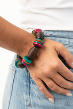 Load image into Gallery viewer, Paparazzi Caribbean Castaway - Multi Wood bracelet
