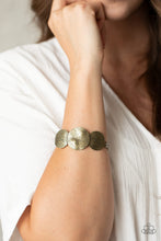Load image into Gallery viewer, Paparazzi's Urban Aftershock - Brass bracelet
