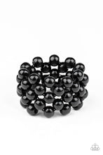 Load image into Gallery viewer, Paparazzi's Tiki Tropicana - Black wood bracelet
