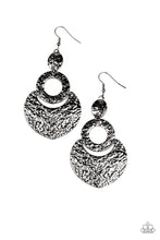 Load image into Gallery viewer, Paparazzi's Shimmer Suite - Black earrings
