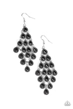Load image into Gallery viewer, Paparazzi's Rural Rainstorms - Black earrings
