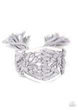 Load image into Gallery viewer, Paparazzi's Macrame Mode - Silver bracelet
