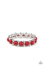 Load image into Gallery viewer, Paparazzi's Flamboyantly Fruity - Red bracelet
