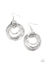 Load image into Gallery viewer, Paparazzi's Ringing Radiance - Silver earrings
