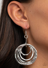 Load image into Gallery viewer, Paparazzi's Ringing Radiance - Silver earrings
