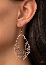 Load image into Gallery viewer, Paparazzi's Grapevine Glamour - Copper earrings
