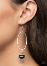 Load image into Gallery viewer, Paparazzi's SOL Purpose - Green earrings
