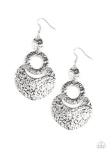 Load image into Gallery viewer, Paparazzi's Shimmer Suite - Silver earrings
