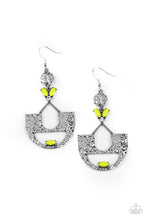 Load image into Gallery viewer, Paparazzi's Modern Day Mecca - Yellow earrings
