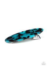 Load image into Gallery viewer, Paparazzi's Hype Girl - Blue Hair Clip
