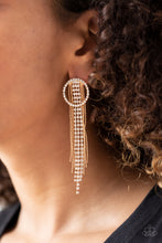 Load image into Gallery viewer, Paparazzi's Dazzle by Default - Gold earrings
